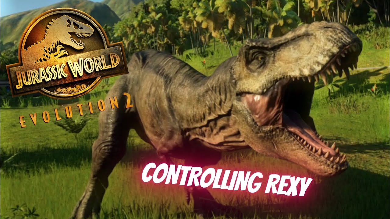 CONTROLLING Rexy in Jurassic World Evolution 2!!!