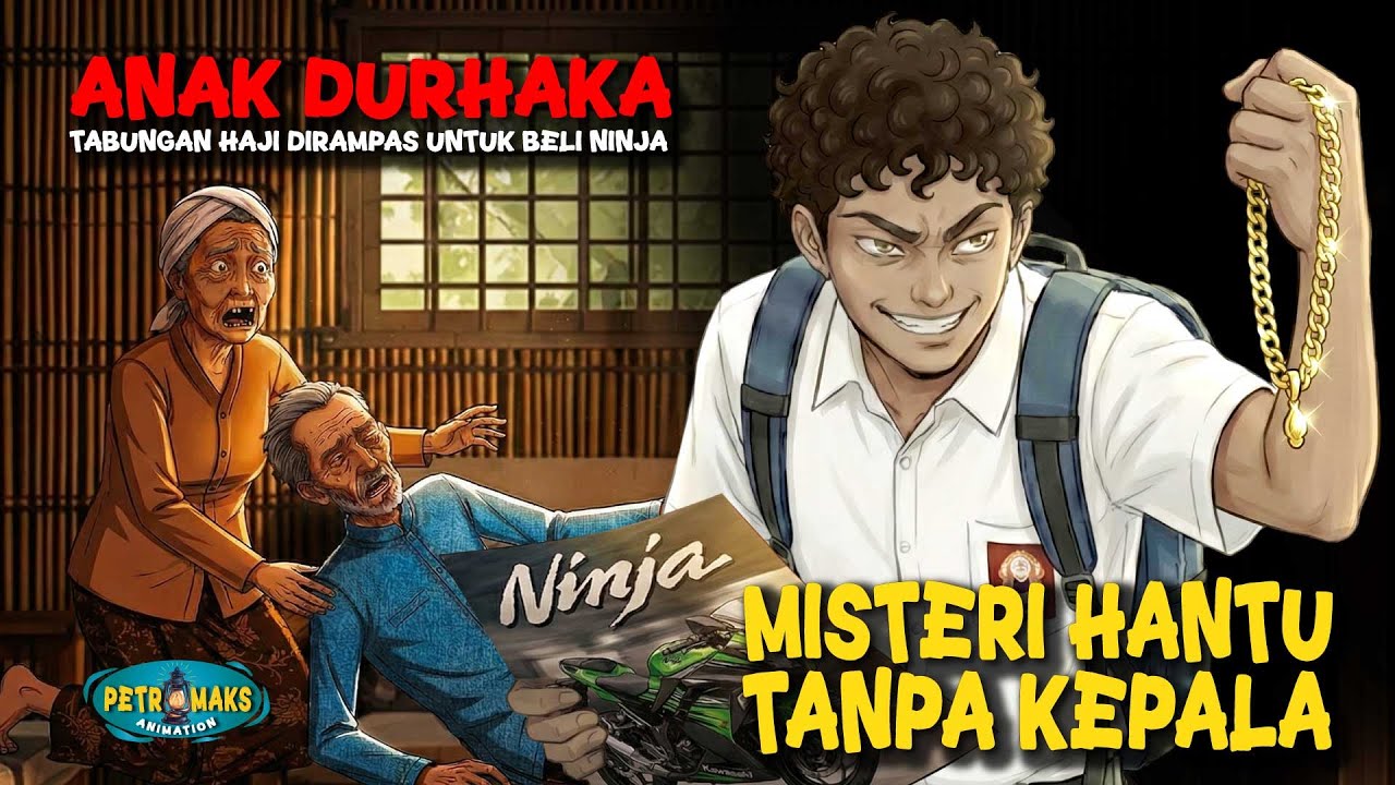 AZAB ANAK DURHAKA: Paksa Orang Tua Beli Ninja, Mati Mengenaskan Tanpa Kepala! #ceritahoror