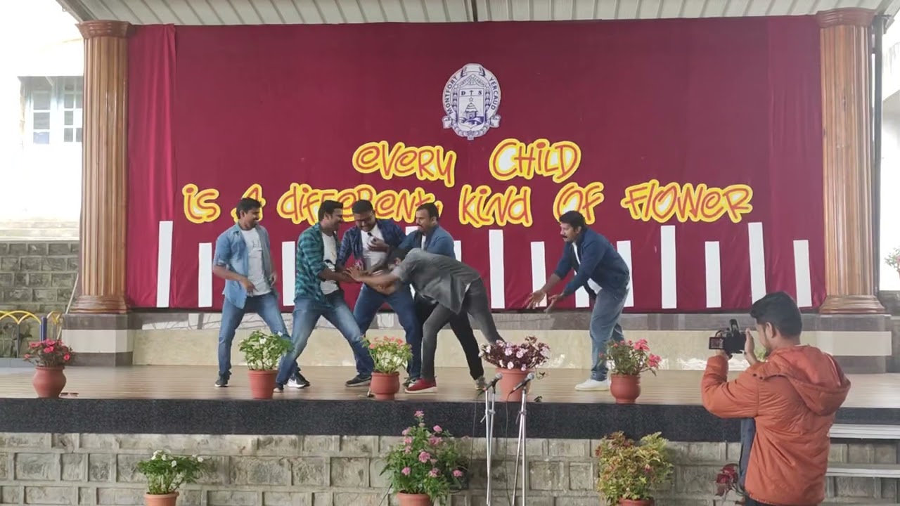GENTS TEACHERS DANCE PERFORMANCE 2024 IN MONTFORT SCHOOL, YERCAUD