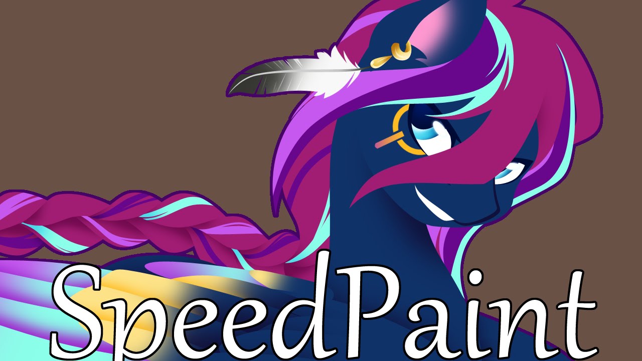 MLP Speedpaint - Rainbow Power Shadow Scope