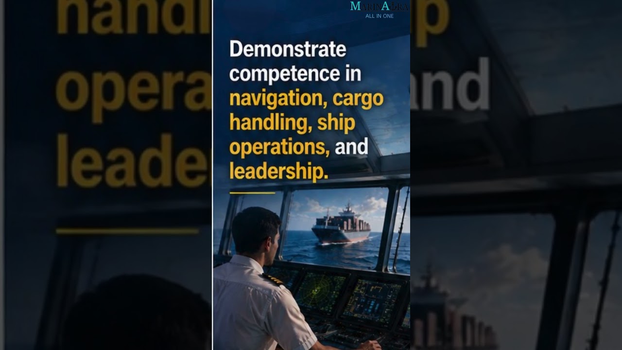 Minimum Training Requirements for Master & Chief Officer | STCW Certification Explained