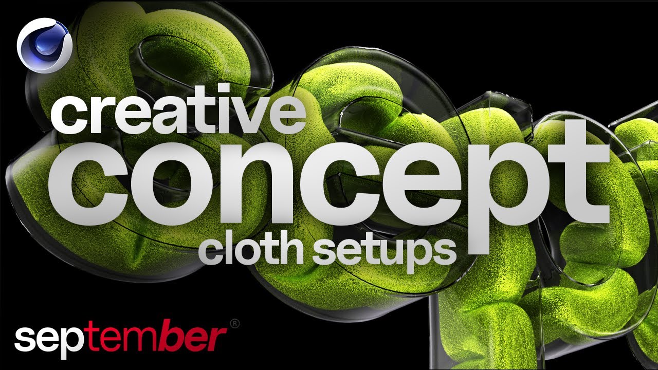Exploring Creative Concept CLOTH Setups in Cinema 4D R26 │ september ®