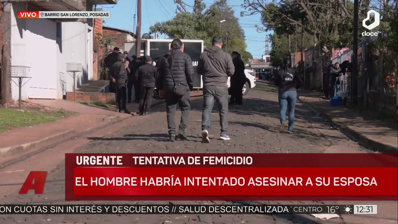 #AlMediodía: un hombre habría asesinado a sus 2 hijos en Posadas