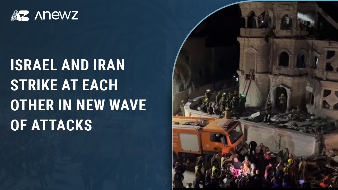 Israel and Iran strike at each other in new wave of attacks