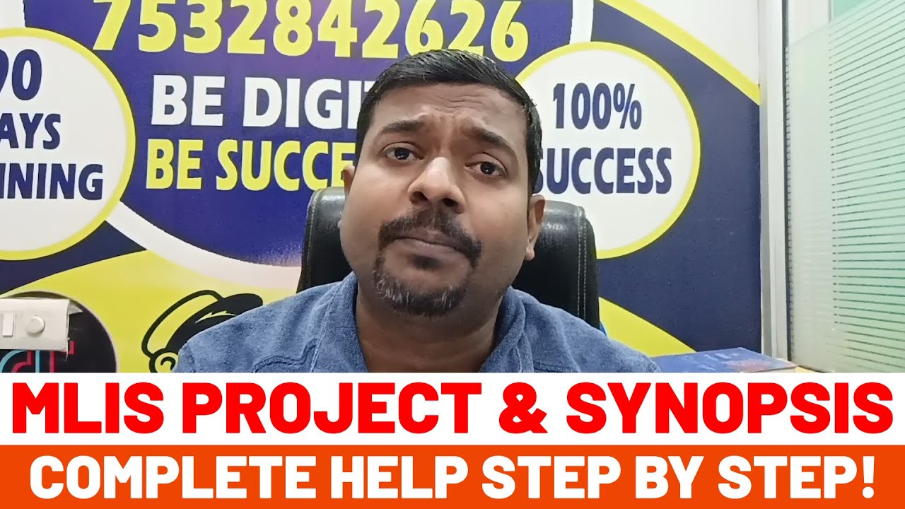 MLIS Project & Synopsis &ndash; Complete Help Step by Step! #ignouproject #ignouassignment #ignou