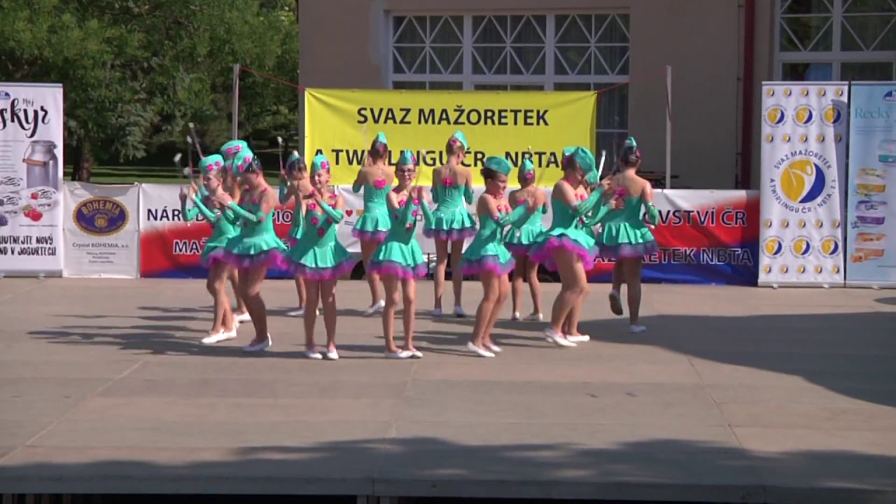 MČR NBTA Poděbrady 2018 MINIPANENKY Hranice pódiová formace