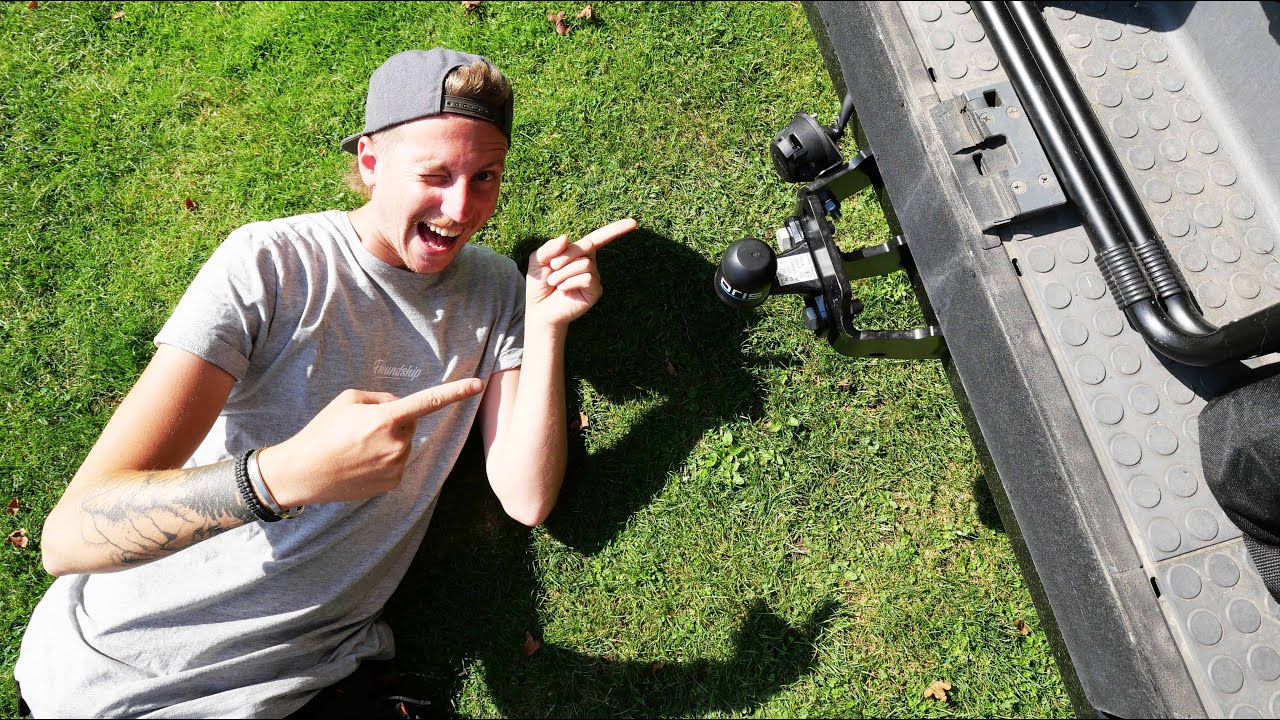 Anhängerkupplung und Elektrosatz am Mercedes Sprinter Krankenwagen 🚑 verbauen. So gehts 🤩