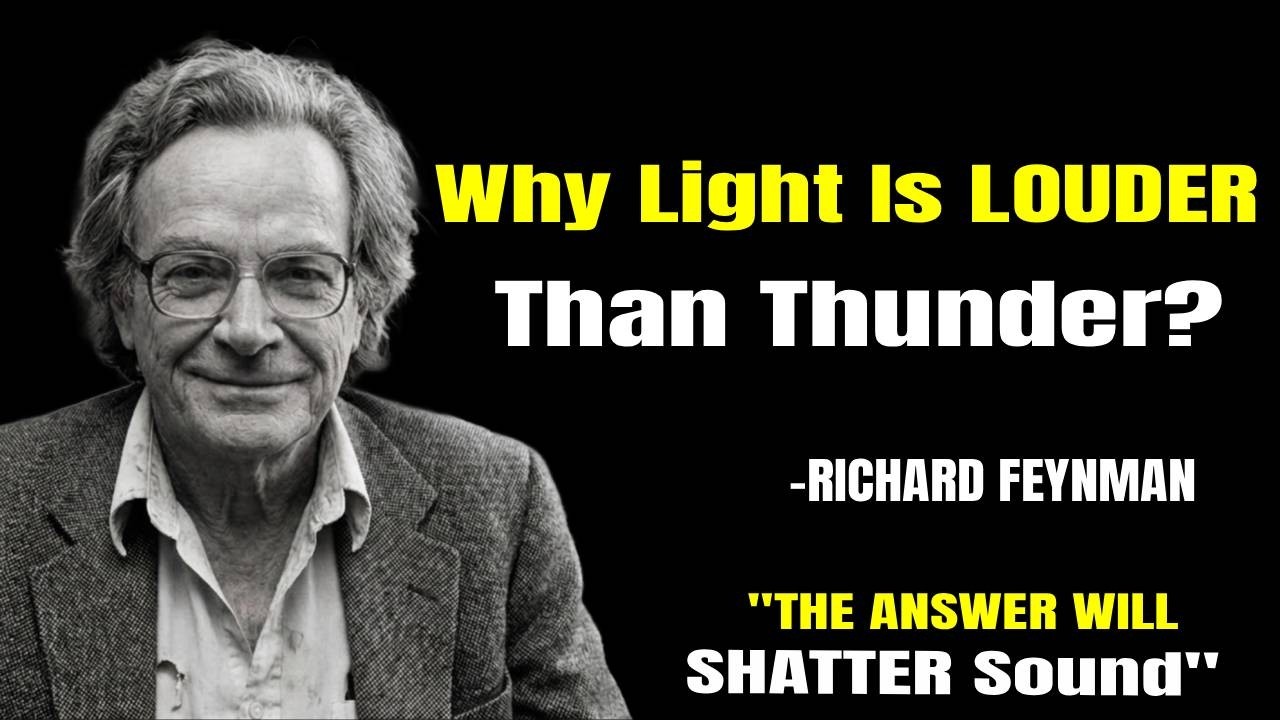 Why Light Is LOUDER Than Thunder? The Secret Will SHATTER Sound
