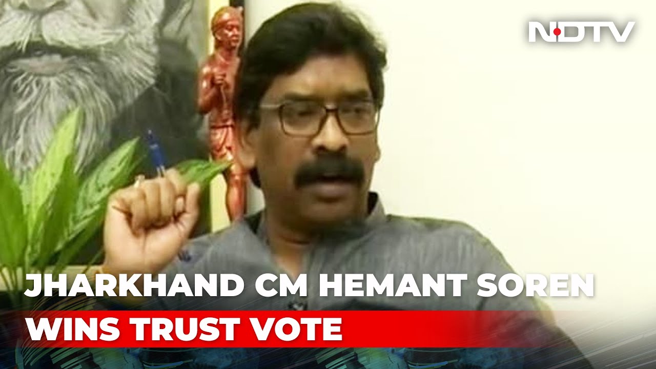 Jharkhand Chief Minister Hemant Soren Wins Majority Test With 48 Votes