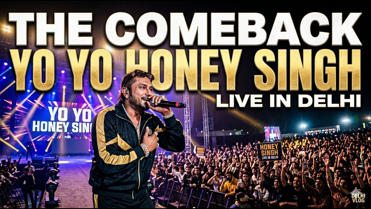 Yo Yo Honey Singh Full Concert Delhi 2026 | Honey Singh My Story India Tour Delhi NCR Complete Vlog