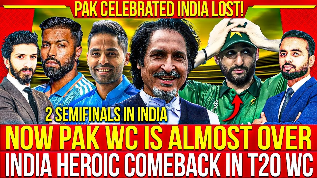🛑 INDIA Back! Did Pak Celebrate India’s Loss Too Early? | Ramiz Raja Warned Pak Team