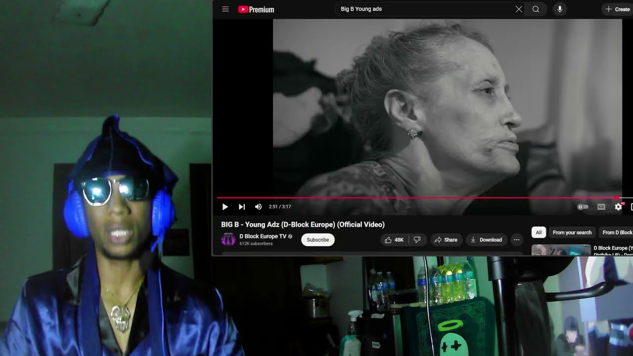 BIG B - YOUNG ADZ (D-BLOCK EUROPE) (ОФИЦИАЛЬНОЕ ВИДЕО) #ukdrill #ukdrillreaction #ukgrime #ukrap
