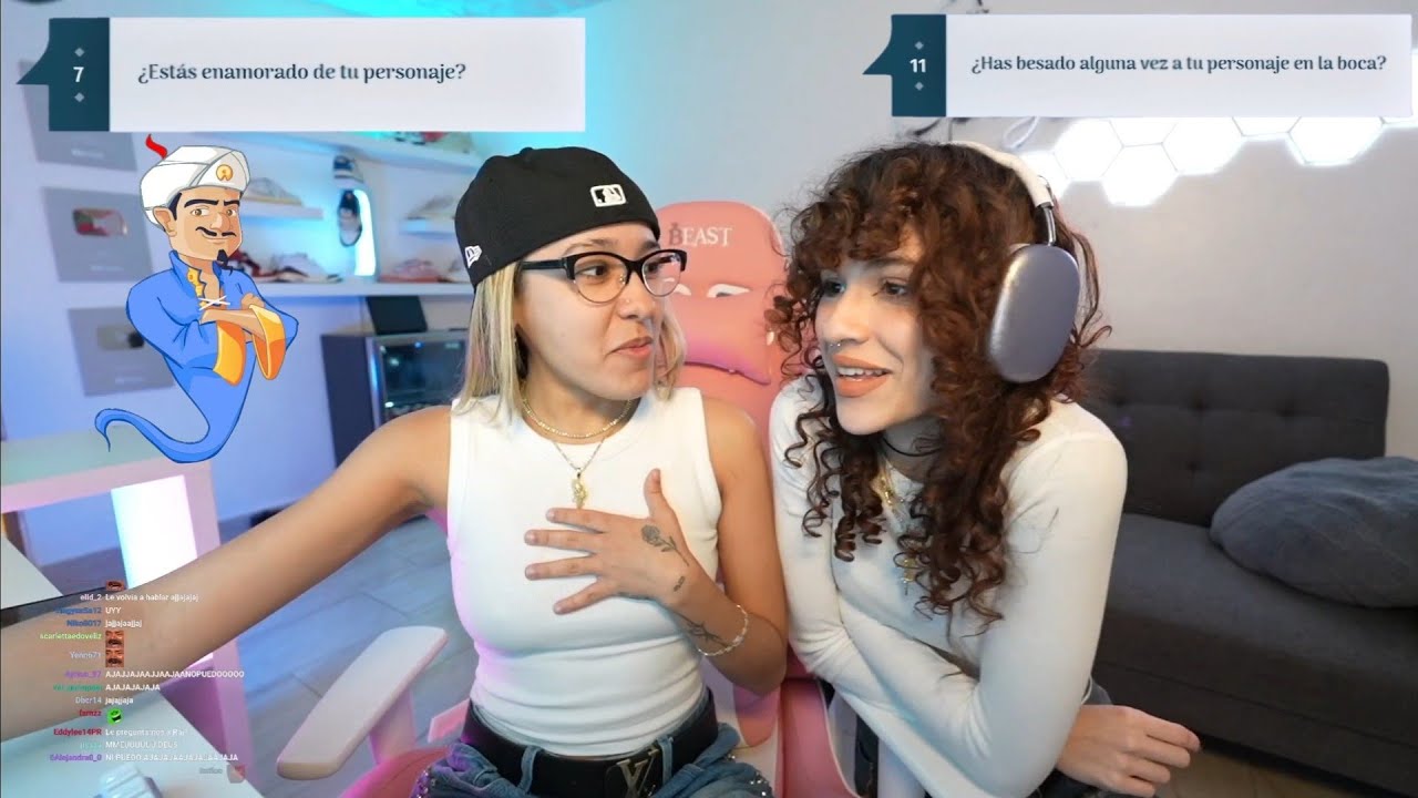 ALONDRA BUSCANDO PERSONAS EN AKINATOR 🔥🫣