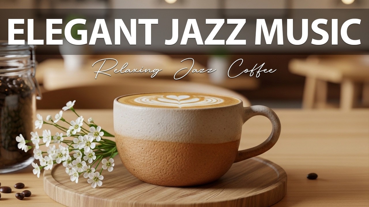 Elegant Jazz Music ☕ Relaxing Jazz Music for Relaxing, Great Moods and Happy Moods