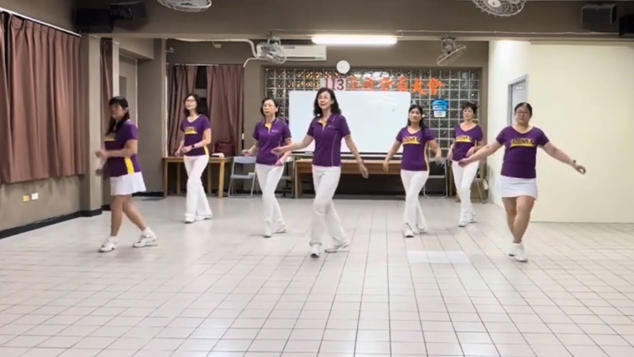 Slow Motion  Line Dance 慢動作: 基礎提升級排舞（含分解&數拍）