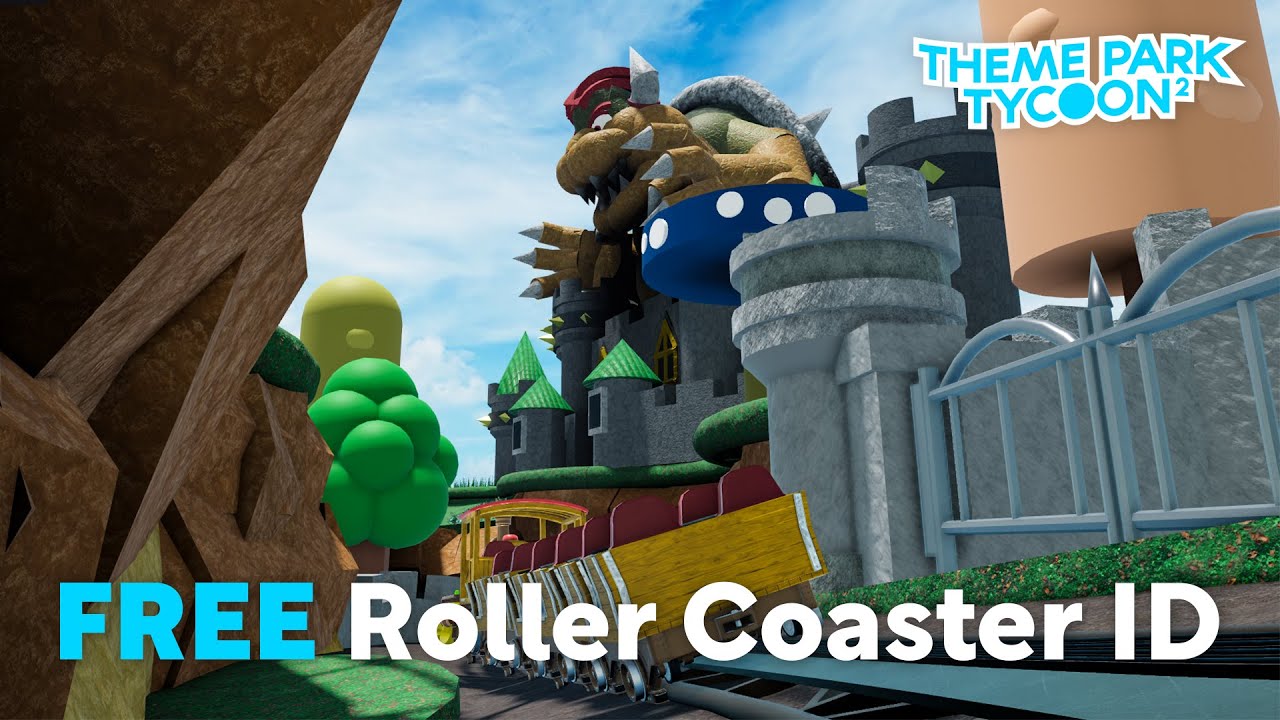 Kart Racers Powered Coaster Blueprint in Theme Park Tycoon 2!