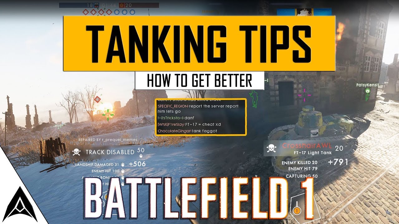 Improve at Tanking - Battlefield Tank Guide (Mark V Landship Tips)