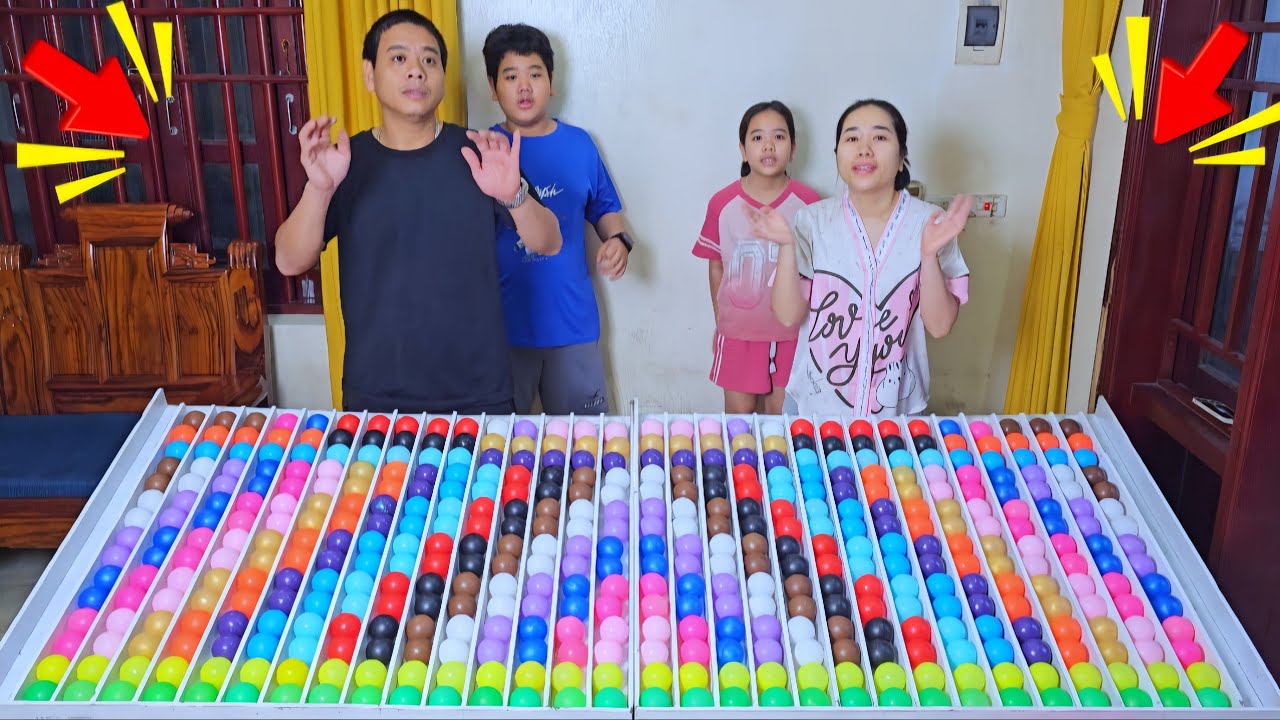🌈⭐💥 Color Ball Sorting Puzzle Game: A Family Bonding Brain Game ⭐ level 06