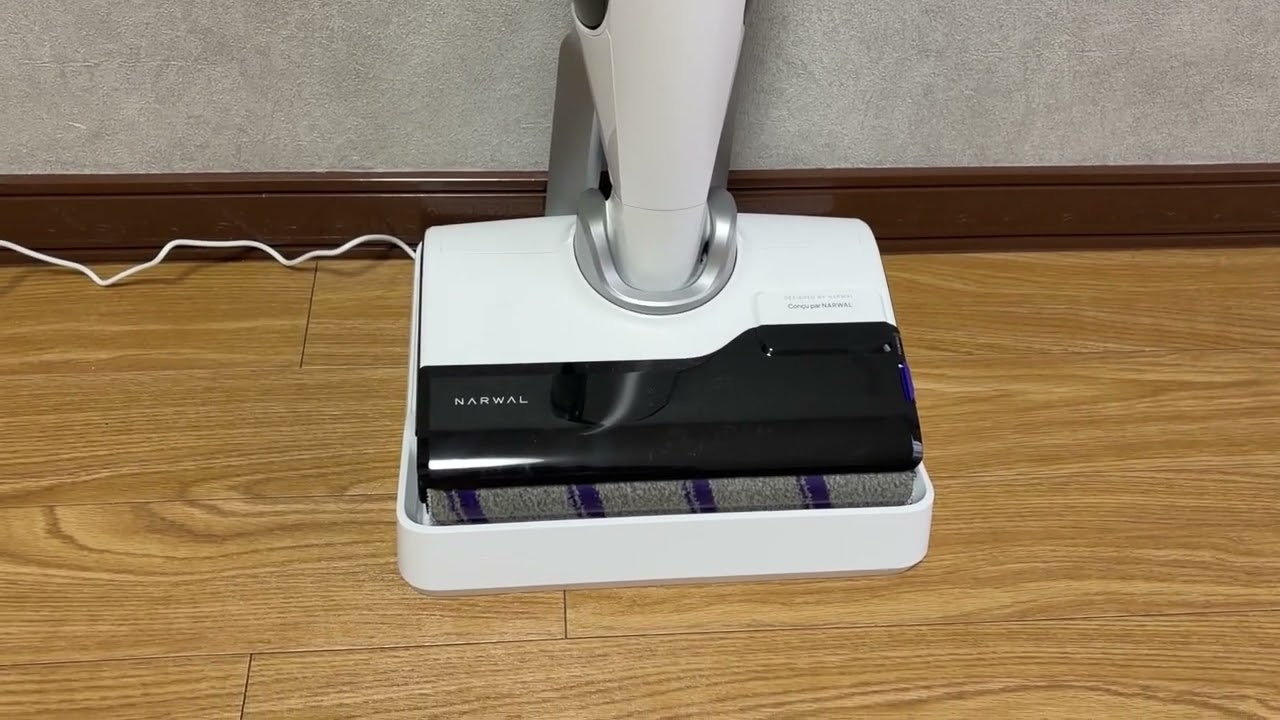 水拭き対応スティック掃除機「Narwal S30」の洗浄・乾燥はそこそこの騒音レベル