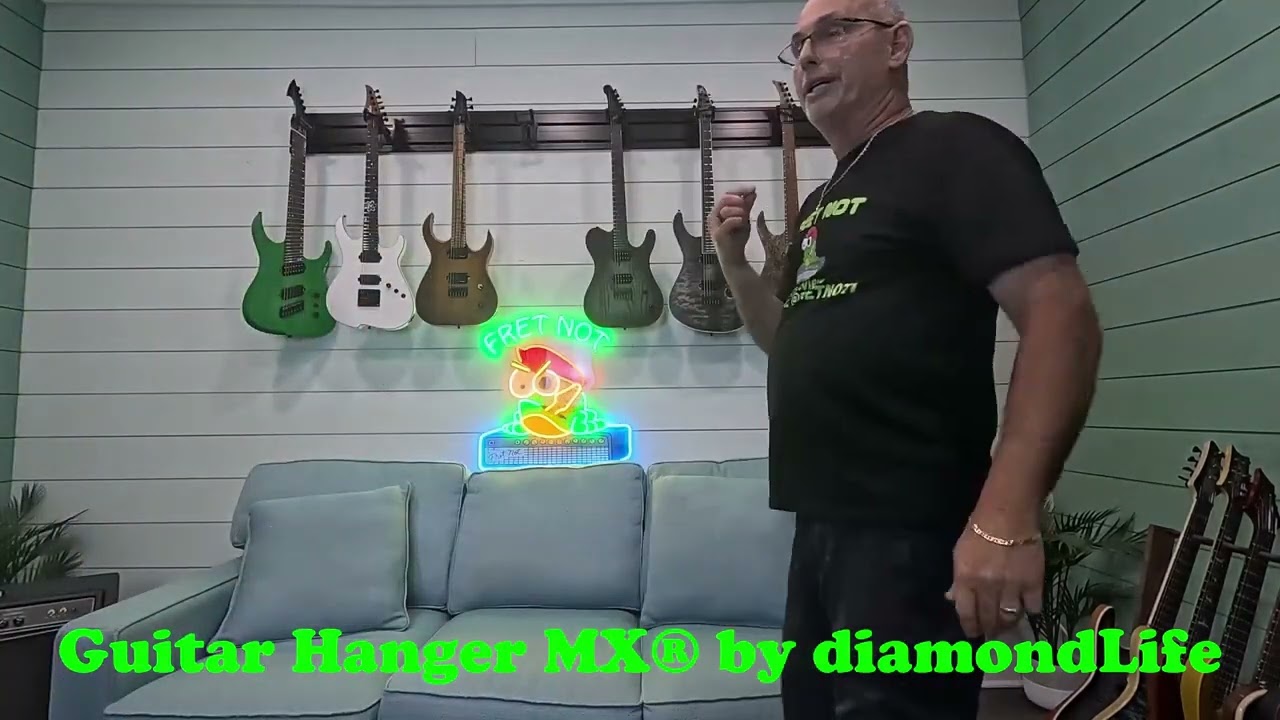 Guitar Hanger MX® by diamondLife Review by Fret Not Reviews