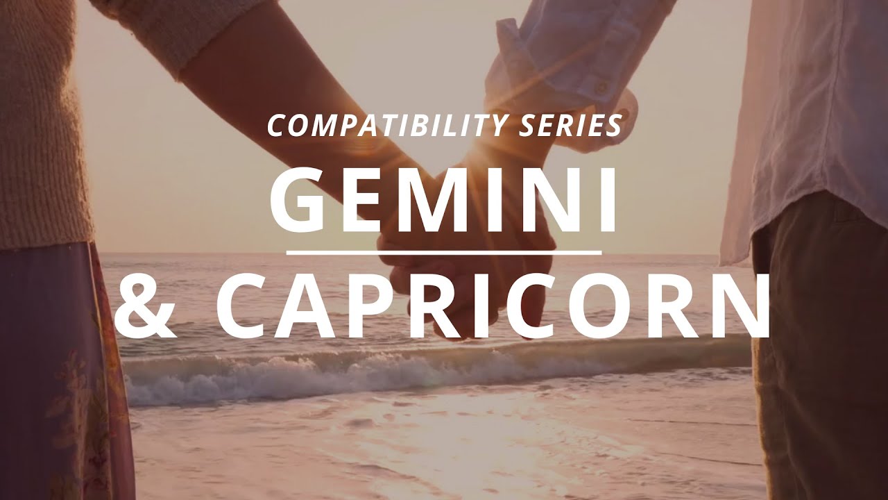 Gemini x Capricorn Compatibility