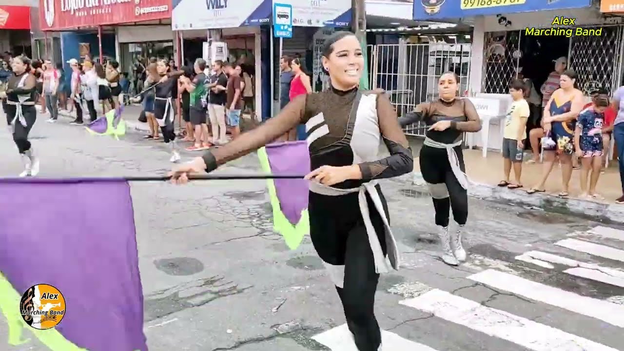 Corpo Coreográfico da Banda Marcial Arca 2025 - Desfile Cívico no Bairro de Mangabeira 2025