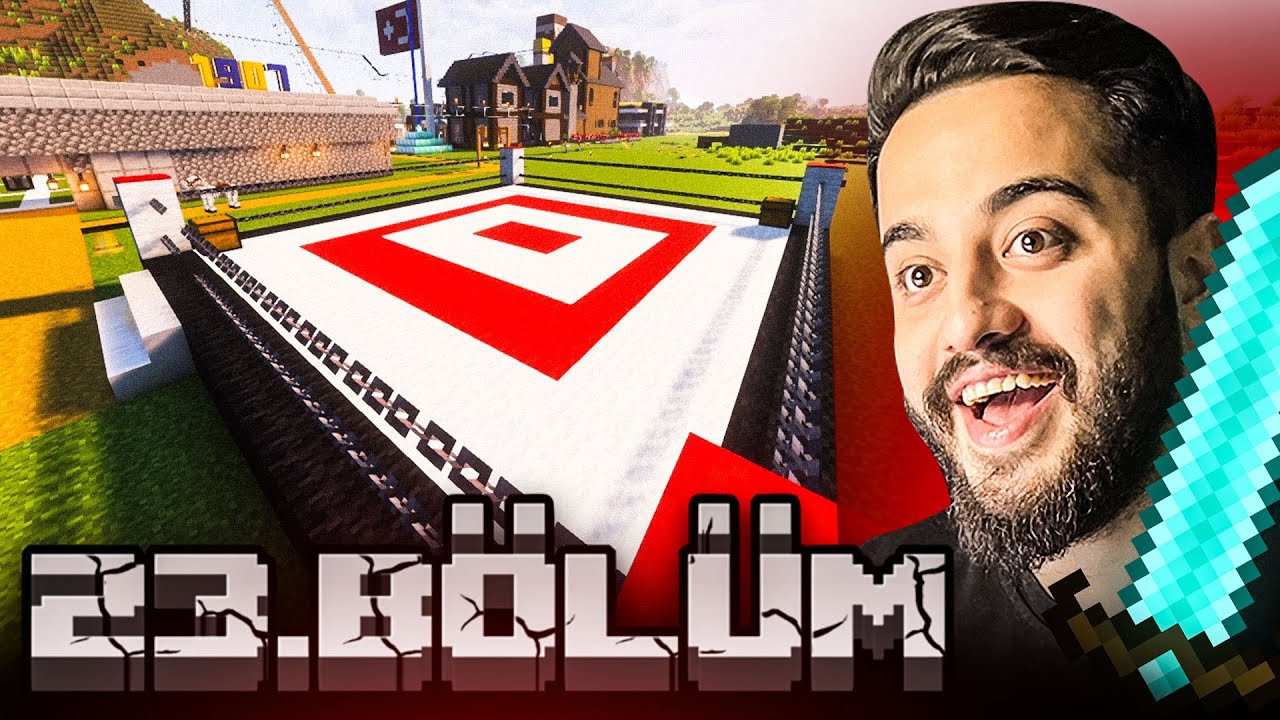 MİNECRAFT'DA KÖYÜMÜZE ARENA YAPTIK! ARAMIZDA TURNUVA DÜZENLEDİK! 23. Bölüm