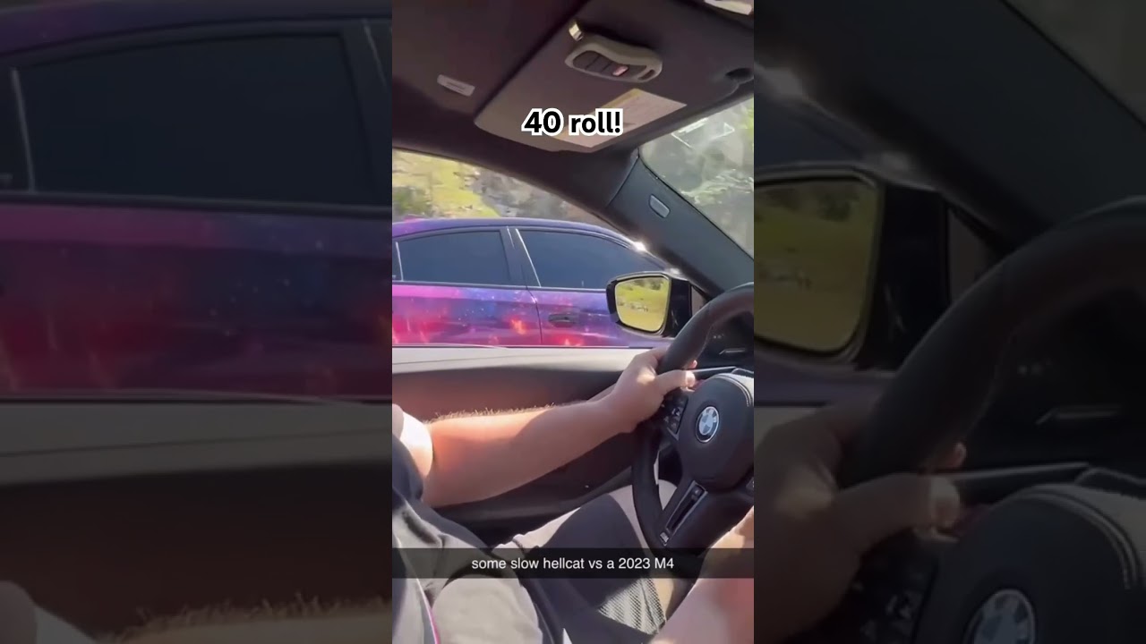 2023 M4 Vs 2020 Hellcat Charger