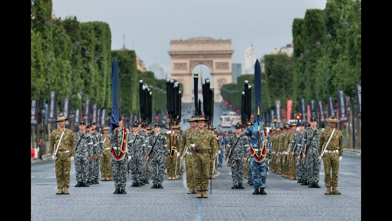 ADF Bastille Day rehearsal