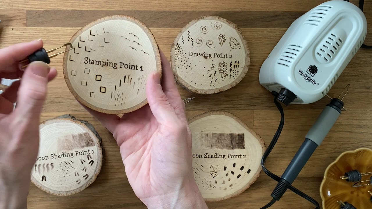 New Wire Tip Creative Woodburner Points by Walnut Hollow