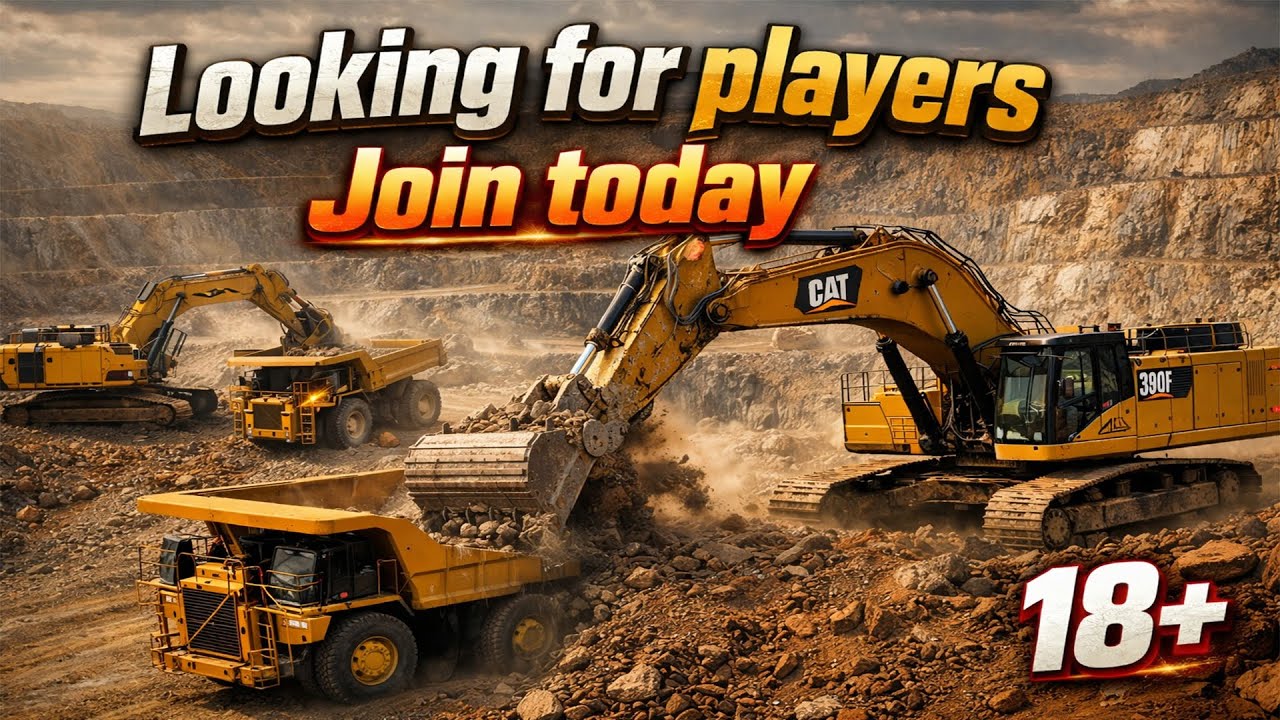 Out of Ore LIVE: Heavy Equipment Action!