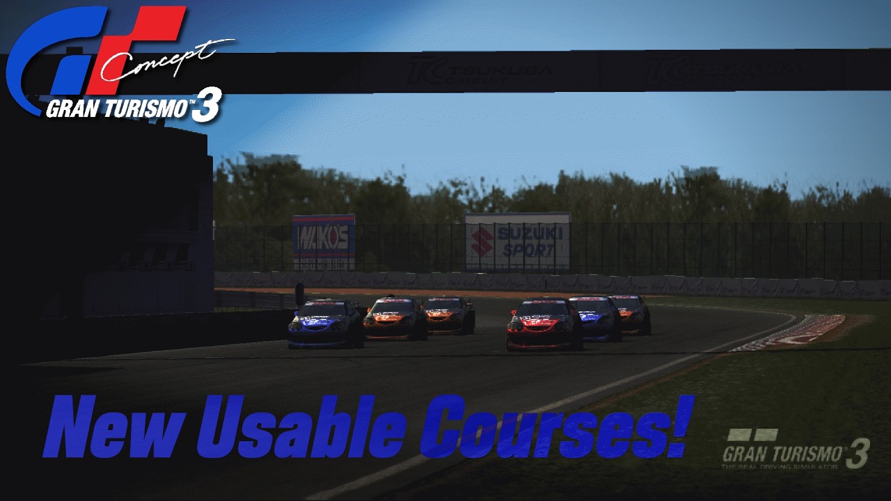 Gran Turismo 3: Concept - New Fully Usable Courses!