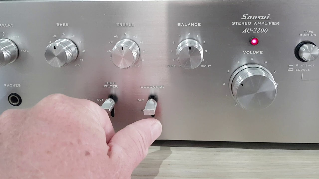 Sansui AU-2200 integrated amplifier