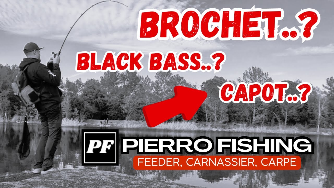 Petite sortie pêche Brochet et Black Bass à l'Étang de Colbert ! Un nouveau capot dans les dents...?