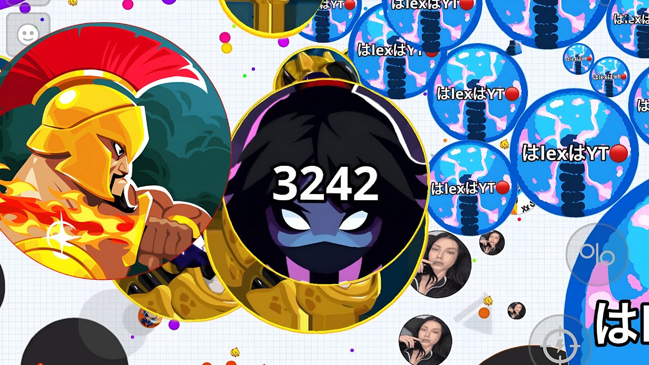 DUO VS 123456789 TEAMS (AGARIO MOBILE)