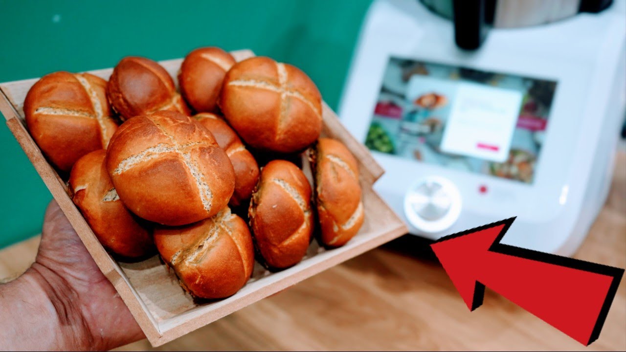 Laugenbrötchen (High Protein) im Monsieur Cuisine Smart