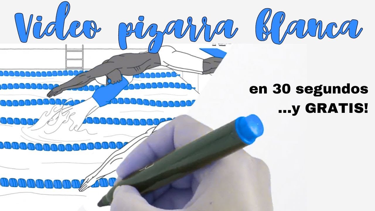 Crea VIDEOS EN PIZARRA BLANCA gratis y en 30 segundos - Tutorial