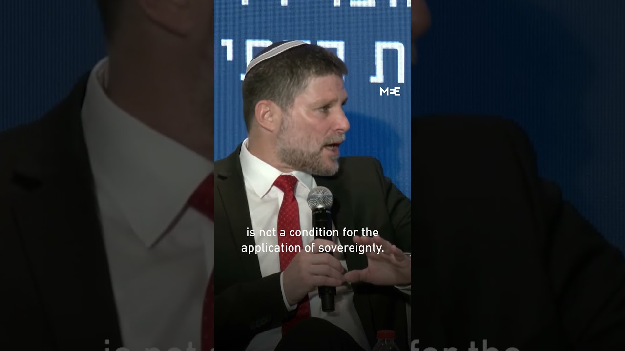 Israel will annex the occupied West bank &lsquo;despite what the Americans say&rsquo; says Smotrich