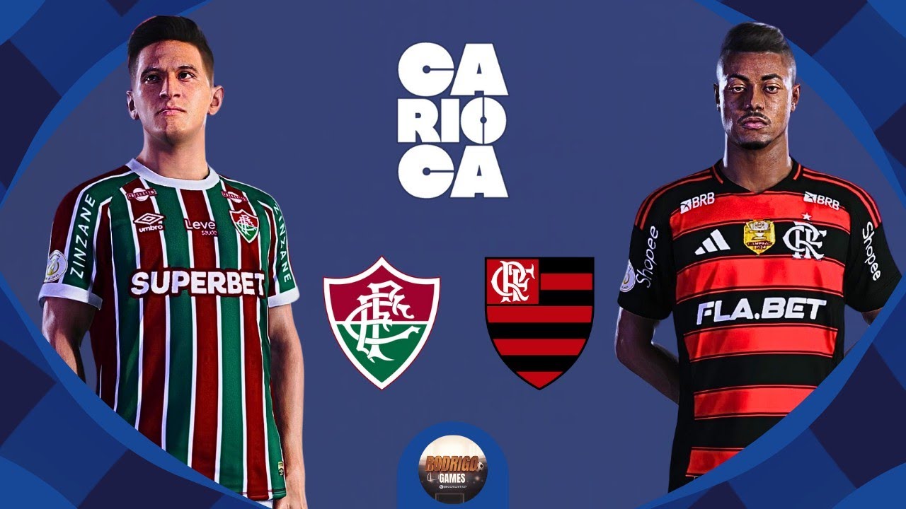 Fluminense x Flamengo – Campeonato Carioca – Clássico Fla-Flu pega fogo! | PS5™ 4K