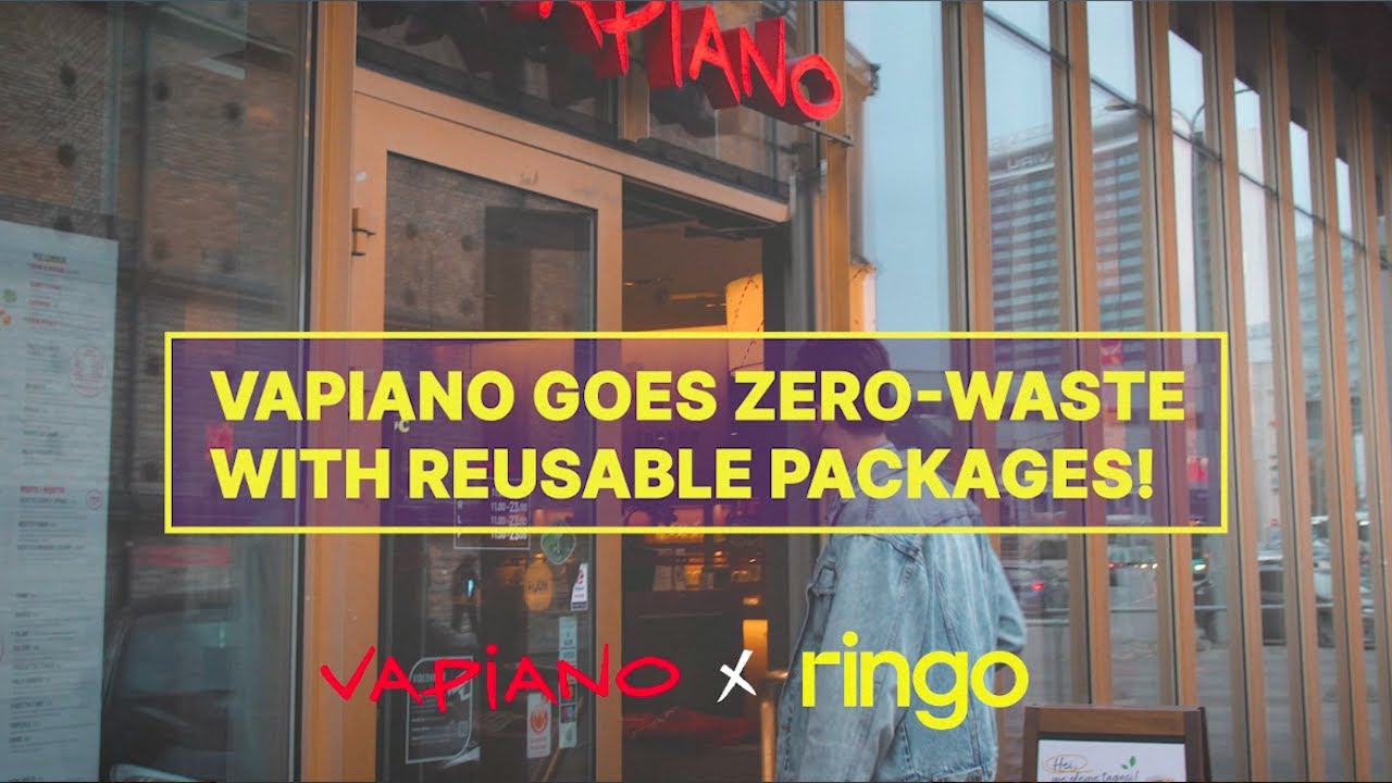 Vapiano goes zero-waste with reusable Ringo packages!