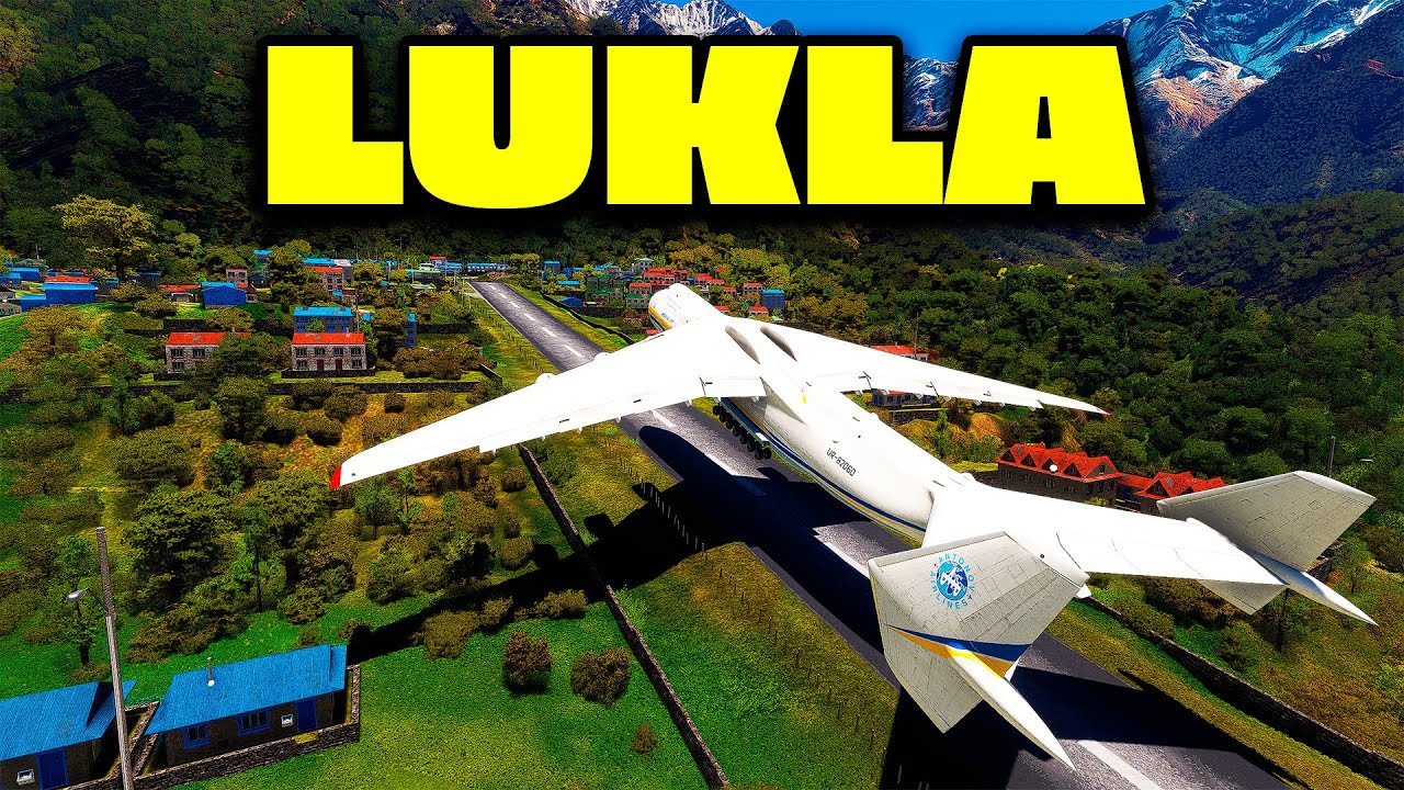 Pousar um Antonov em pistas minúsculas é tosco...mas eu tentei!