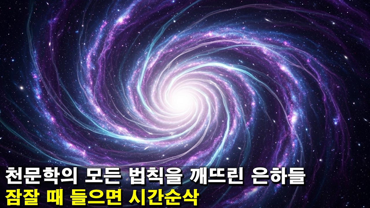 [수면다큐]《천문학의 모든 법칙을 깨는 은하들》잠잘 때 들으면 시간순삭!