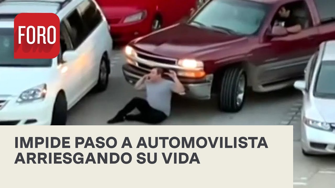 Automovilista arriesga la vida para evitar fuga de conductor tras accidente - Las Noticias