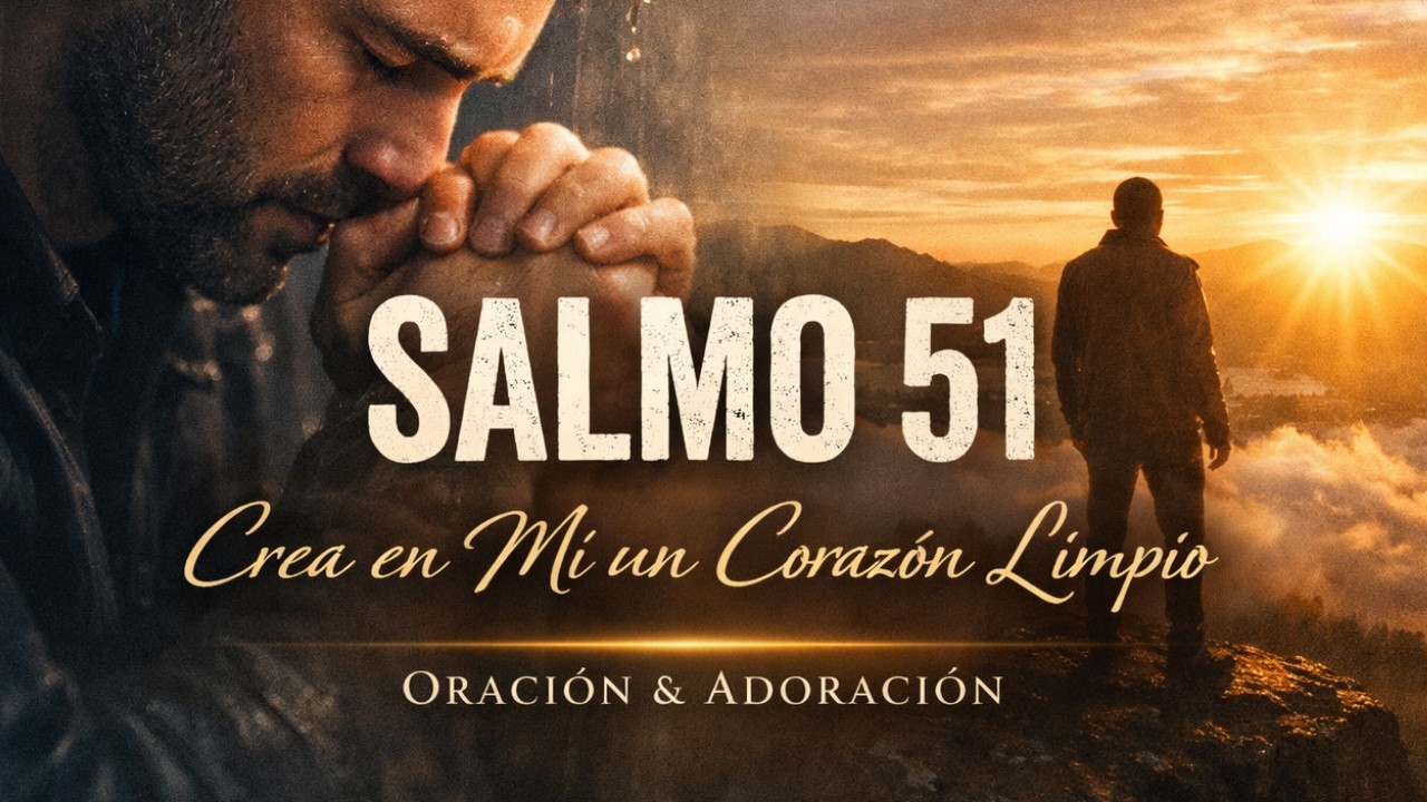 Salmo 51 – Crea en Mí un Corazón Limpio | Música Cristiana para Arrepentimiento y Restauración
