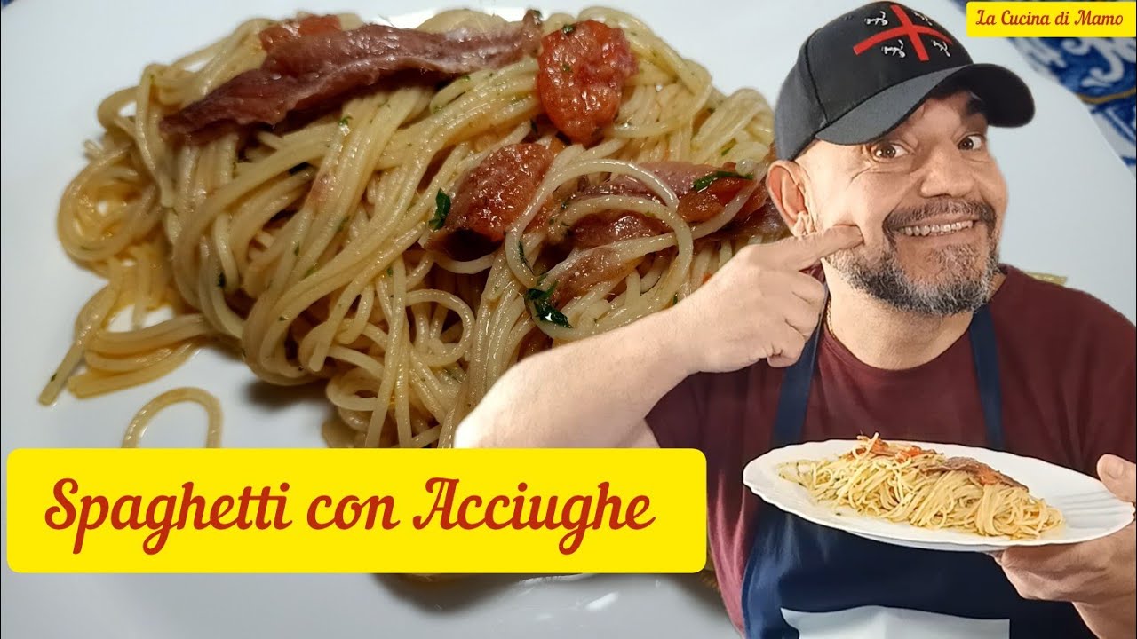 Spaghetti con le Acciughe