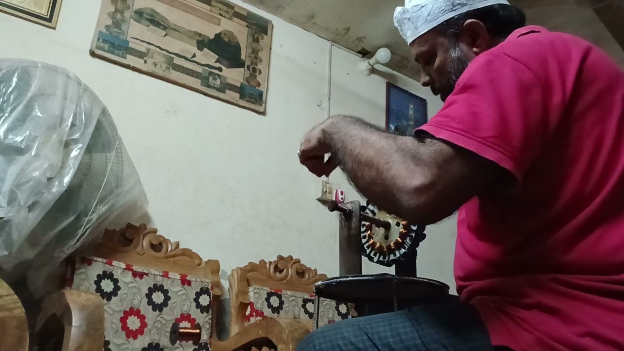 Vision Seling fan rewinding part 04  . 