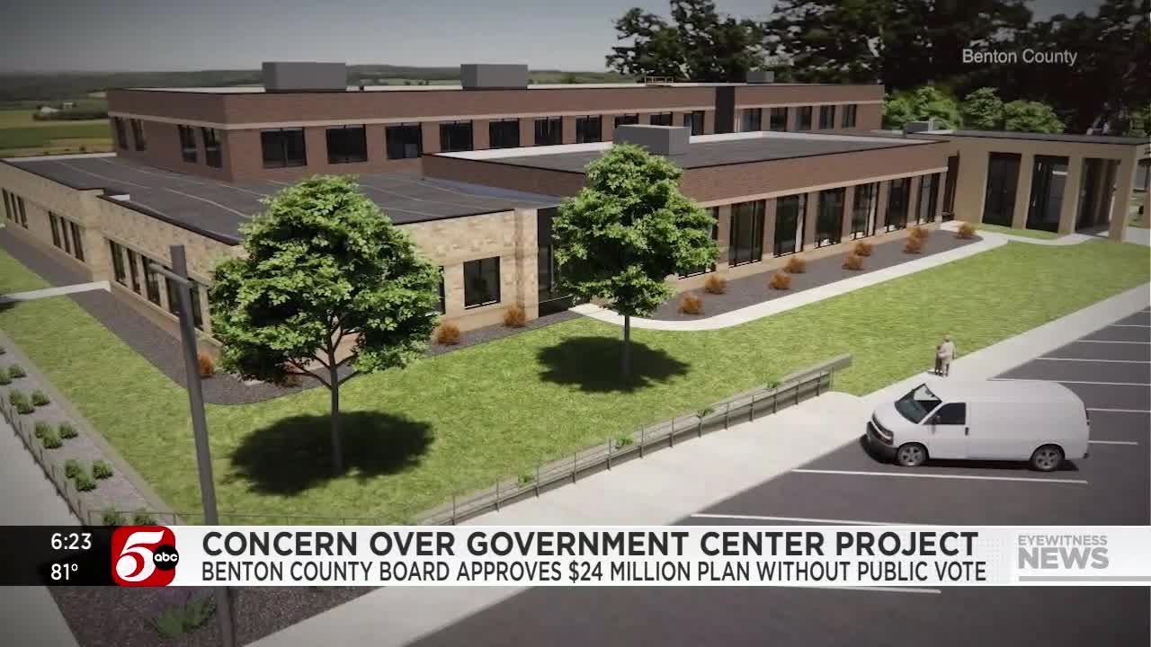 Benton County Board approves new government center without a referendum vote