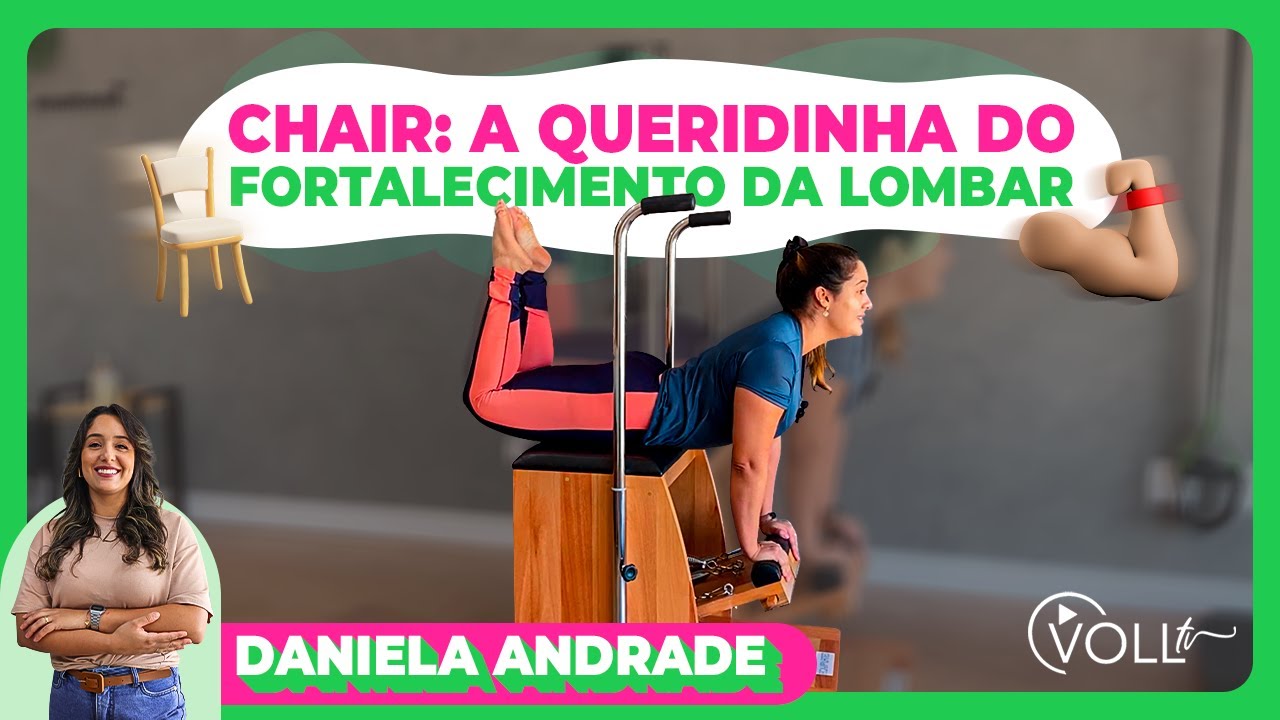3 exercícios na Chair para fortalecimento da região lombar