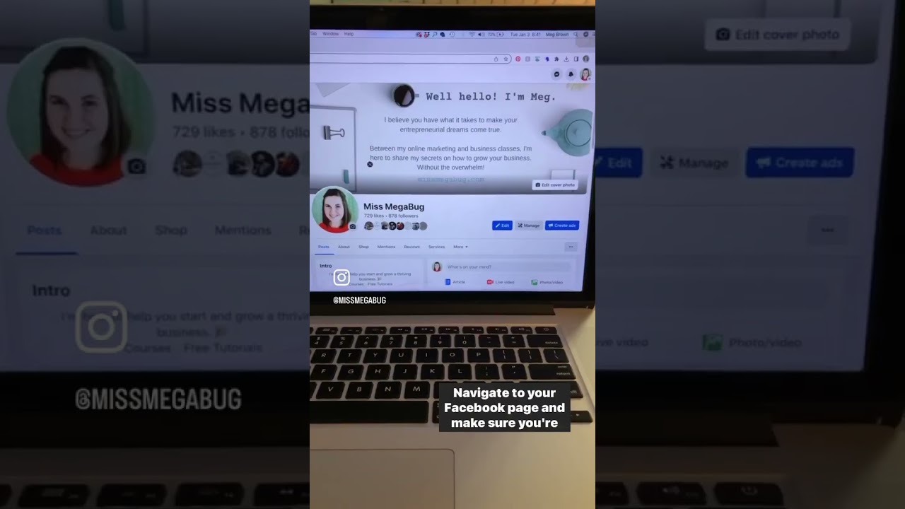 Как настроить имя пользователя вашей страницы Facebook