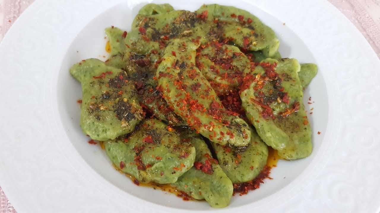SEBZELİ MANTI TARİFİ  ( YAPIMI KOLAY )  / Vegan